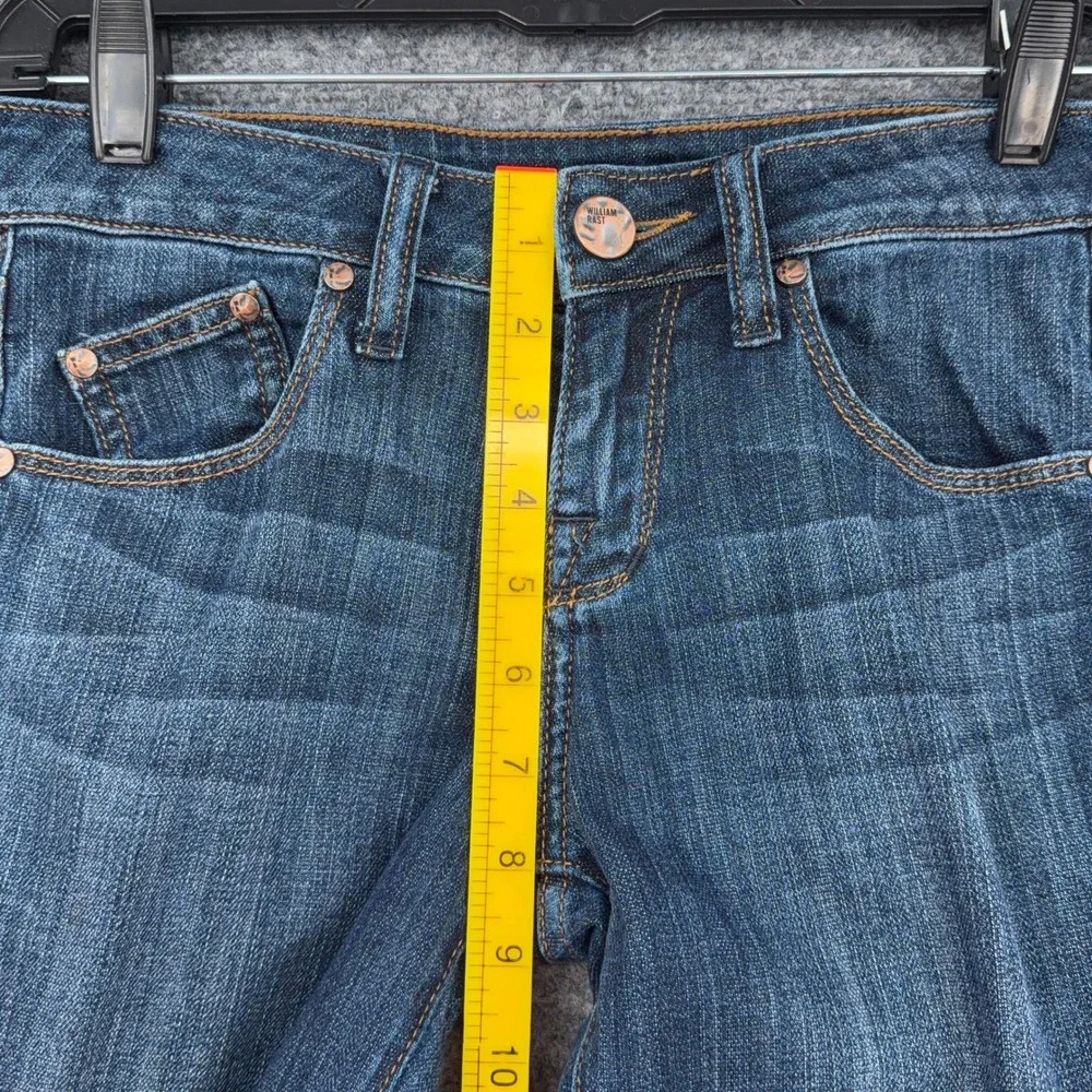 William Rast Skinny Jeans‎ Womens 26 Cotton Spandex Blue Medium Wash